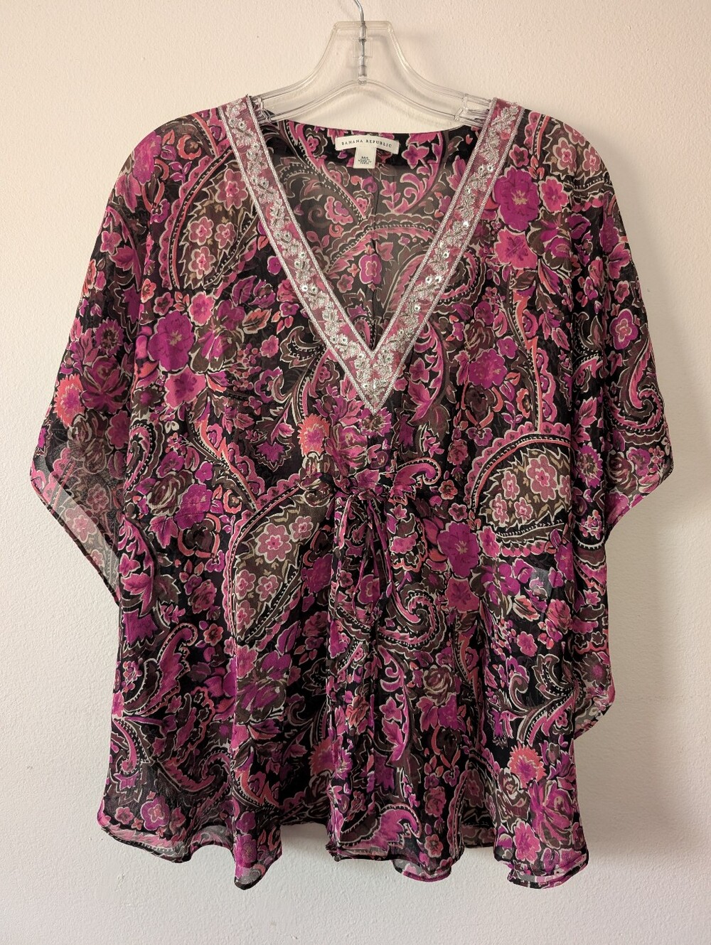 Banana Republic Flowy Boho Blouse/Top M/L